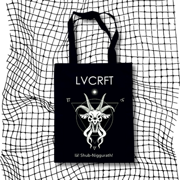 Книжковий шопер "LVCRFT &mdash; I&auml;! Shub-Niggurath!" БК-2941 фото