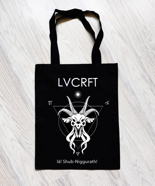 Книжковий шопер "LVCRFT &mdash; I&auml;! Shub-Niggurath!" БК-2941 фото